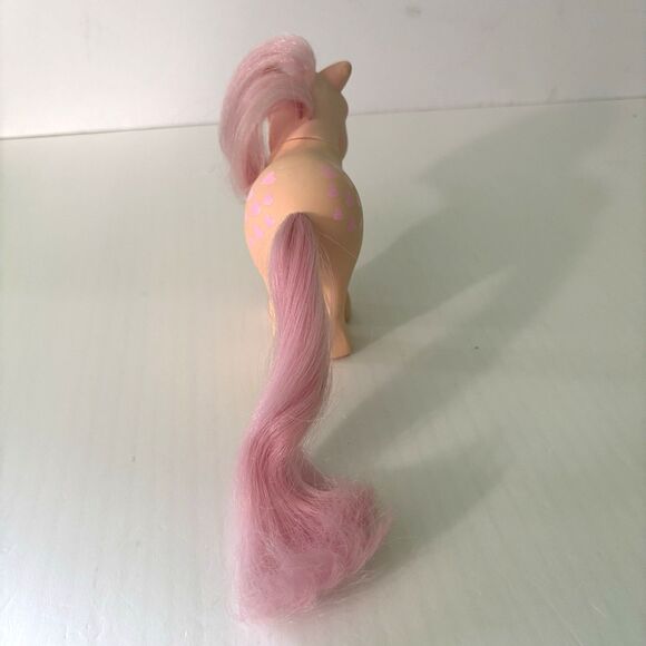 My Little Pony MLP G1 Peachy Horse Toy 1982 Hong Kong Hasbro Vintage 80s Bait - Picture 4 of 9